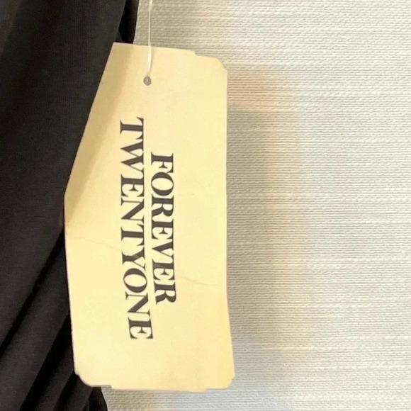 Forever 21 Black one shoulder dress - Picture 6 of 6